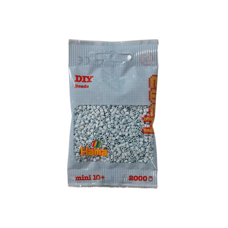 Hama mini perler 501-120 2000 stk - Støvet blå