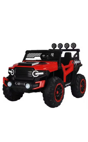 Elektrisk Børne SUV QWD-999 (G-klasse-inspireret) Rød