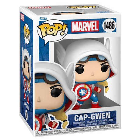 Funko Pop! Marvel: Spider Gwen Gwenverse - Captain America