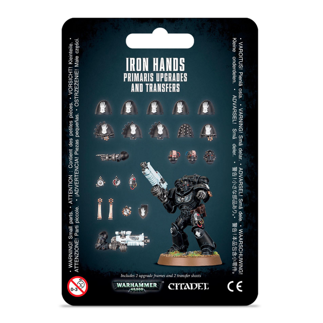 Warhammer 40K Iron Hands Primaris Upgrades