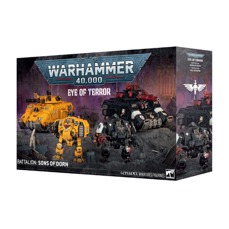 Warhammer 40K Sons of Dorn Battalion sæt