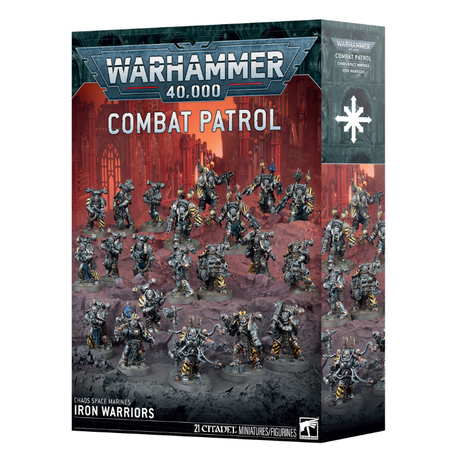 Warhammer 40K Combat Patrol Iron Warriors sæt