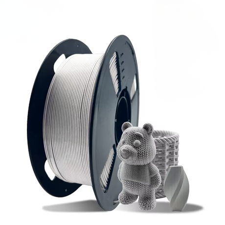 PETG Filament 1,75 mm - Lysegrå - 1 kg