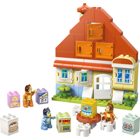 Blueys families hus med huskespil - LEGO 10459