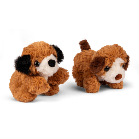 Kiddy Gravid Hund Bamse Med 2 Hvalpe 32cm