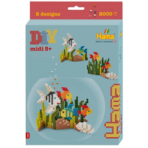 Hama midi akvarium – ca. 2.000 perler