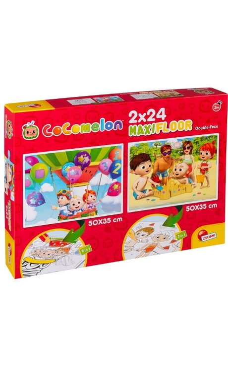 Cocomelon puslespil - 2 x 24 brikker