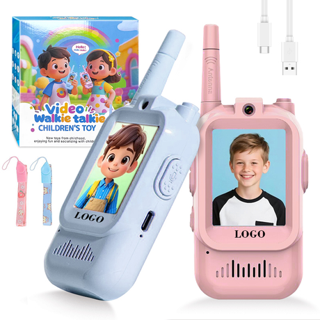 PRO Video Walkie Talkie til Børn - Blå