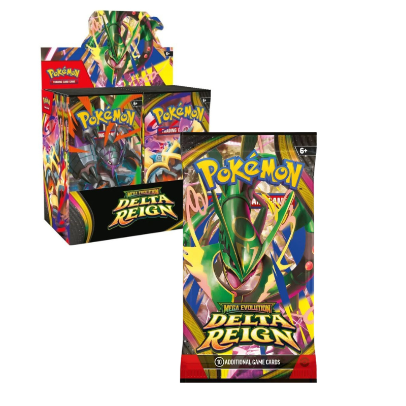 Pokémon TCG: Mega Evolution - Delta Reign Booster Pack - 10 Kort (Forudbestilling)