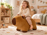 Brunt hoppedyr, capybara med lyd