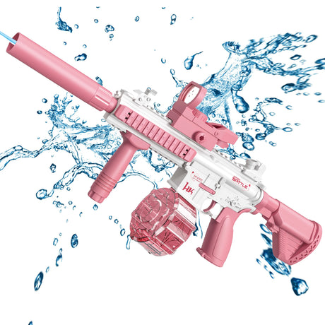 Elektrisk M416 Vandpistol til Børn - Pink