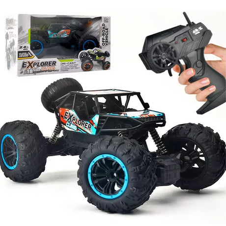Explorer Climb 1:18 RC Off-Road Bil (20 km/t) - Blå