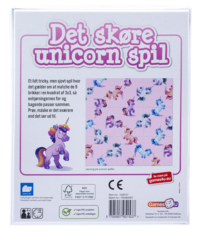 Det skøre unicorn spil