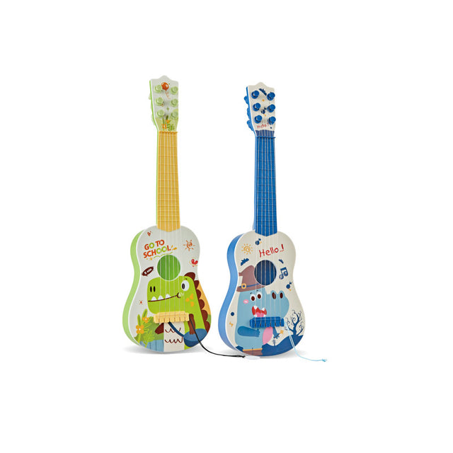 Legetøjsguitar til børn - 43 cm