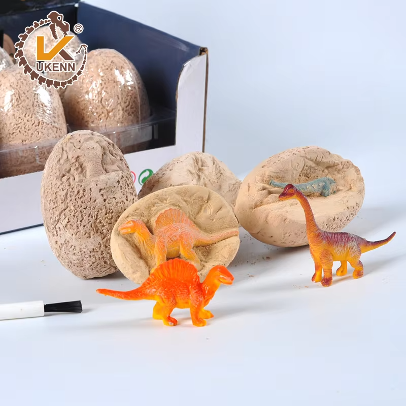Dinosauræg med udgravningssæt - Assorteret