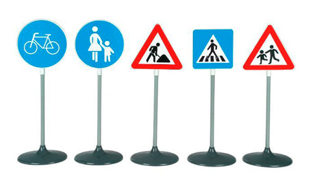 klein trafikskilte 5 stk.