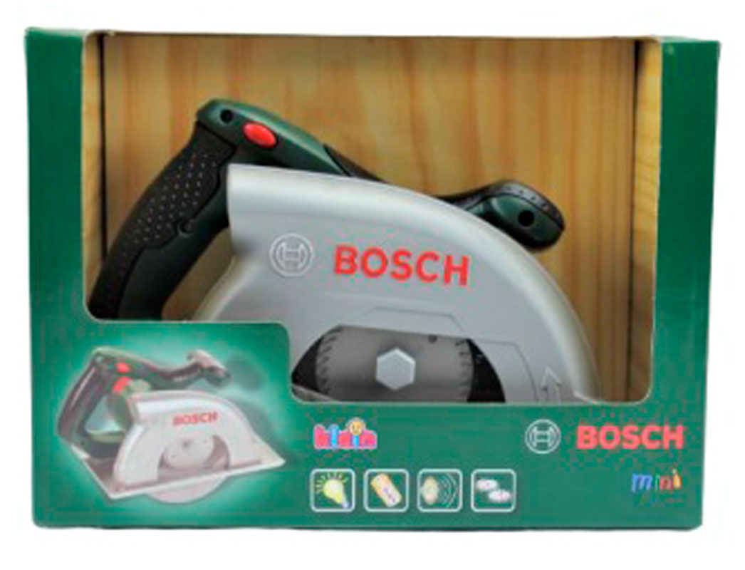 Bosch rundsav med lys og lyd
