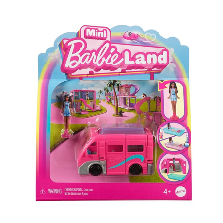 Barbie Mini BarbieLand DreamCamper køretøj med dukke