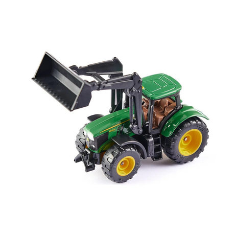 SIKU John Deere med grøn frontlæsser 1:87