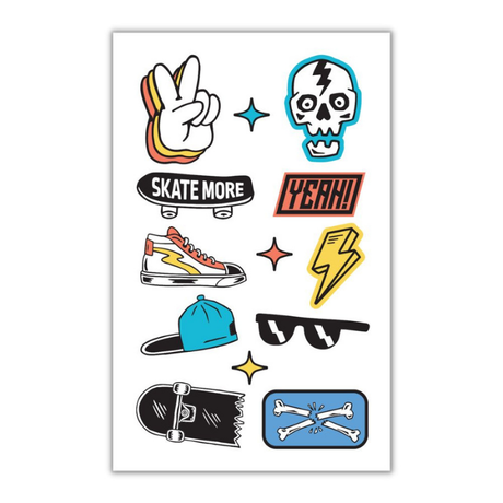 Børne Tattoos - Skate