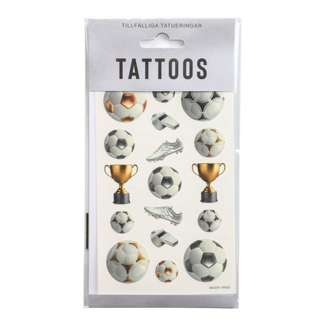 Børne Tattoos - Fodbolde