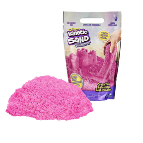 Kinetic Sand Glitter Pink 900 g – magisk sand