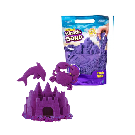 Kinetic Sand Lilla Farvepose 900 g