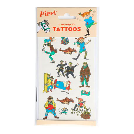 Børne Tattoos - Pippi 2