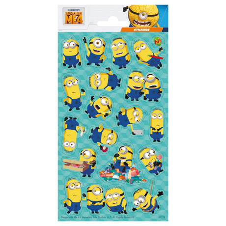 Klistermærker - Despicable Me glitter