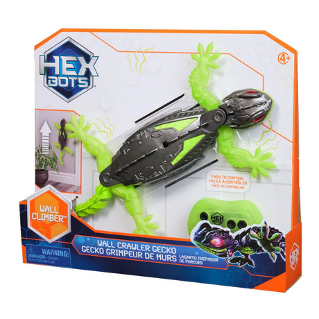 Hex Bots Gecko RC vægklatrende robotgekko