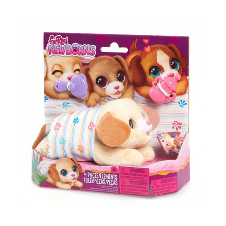 FurReal Newborns 15 cm Bamse valp