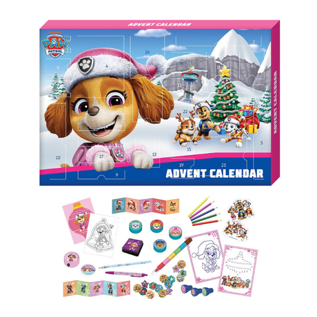 Skye Julekalender - Paw Patrol 30x45cm