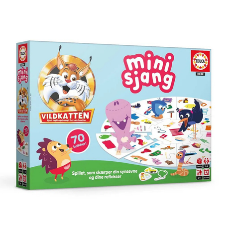 Vildkatten Minisjang Børste – billedspil