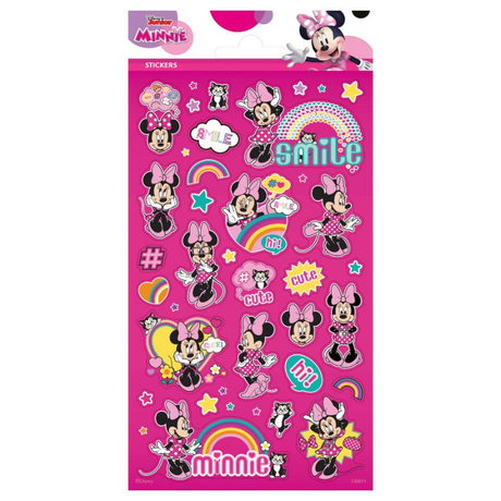 Klistermærker – Glitter Minnie