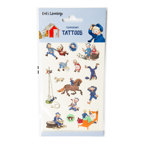 Børne Tattoos - Emil fra Lønneberg