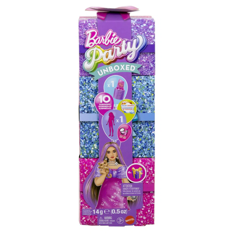 Barbie Glam Party Unboxed Dukke – 30 cm