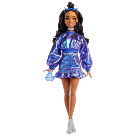 Barbie Deluxe Style Latina Dukke – Blå Sweater 20,5 cm