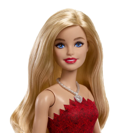 Barbie Fashionista Jubilæumsdukke – Ruby Red 80 år