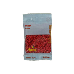 Hama mini perler 501-114 2000 stk - kirsebærrød