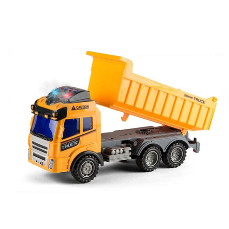 Speed Construct Lastbil med Tippelad Lys & Lyd 28-30 cm