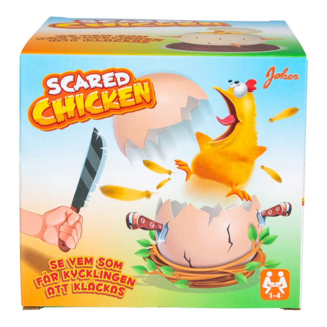 Scared Chicken selskabsspil til børn
