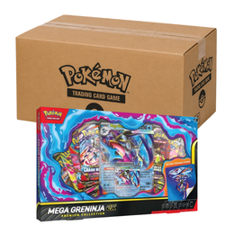 Pokémon Mega Greninja ex Premium Collection Sealed Case - 6 stk.