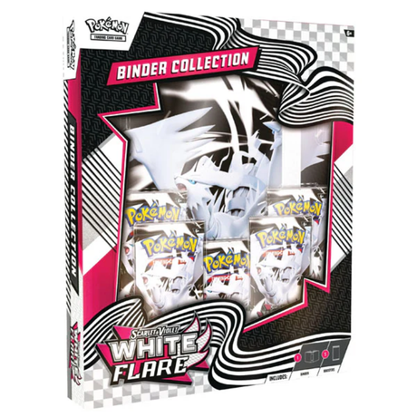 Pokemon TCG Scarlet & Violet White Flare Binder Collection