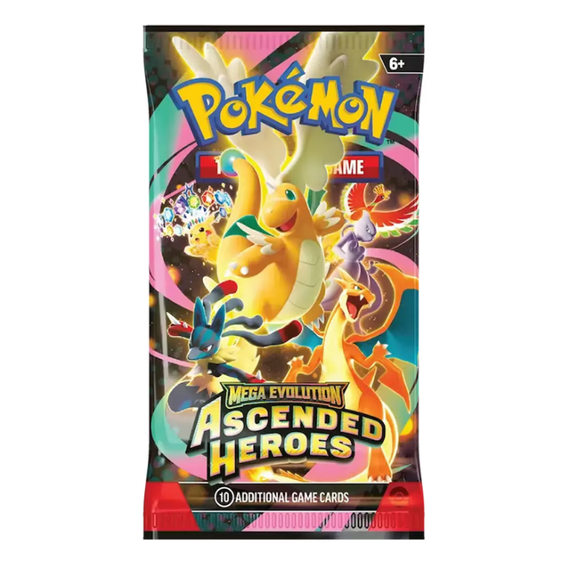 Pokémon Mega Evolution: Ascended Heroes Booster Pack