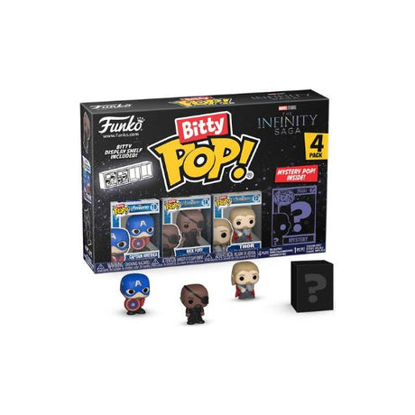 FUNKO BITTY POP: Marvel - Captain America 4pk