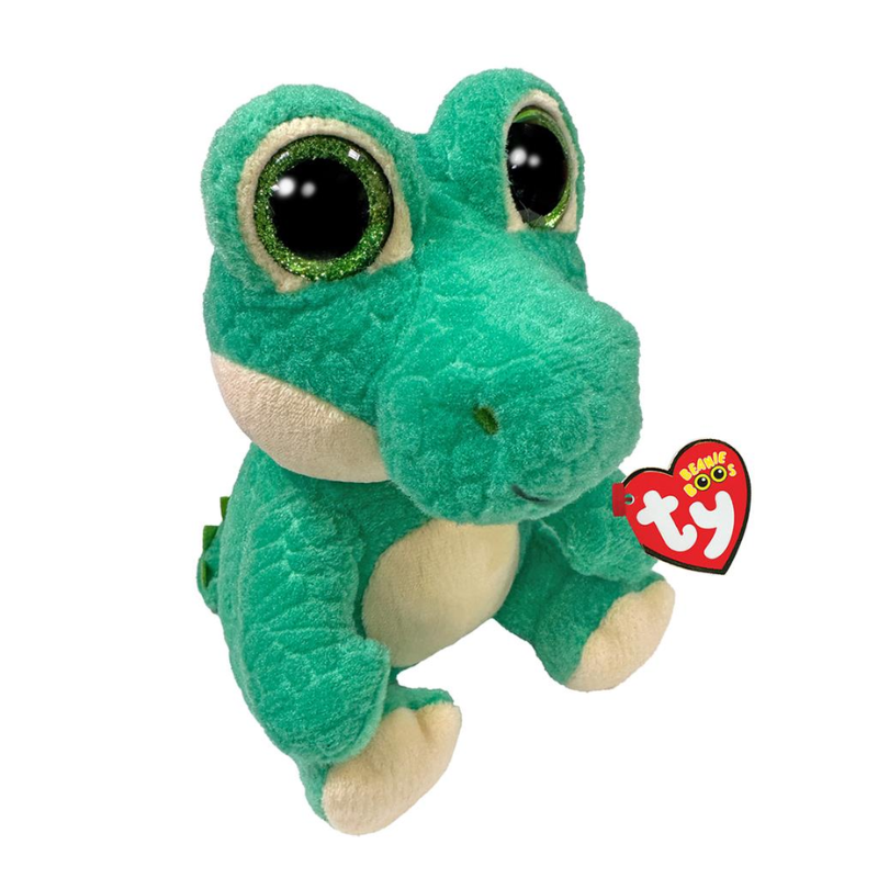 Ty Beanie Boos krokodille bamse grøn