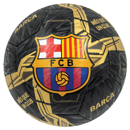 FC Barcelona fodbold sort guld design
