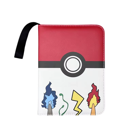 Pokémon 4-Pocket Binder - 400 Kort med Lynlås