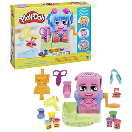 Play-Doh Hair Stylist frisør sæt med modellervoks