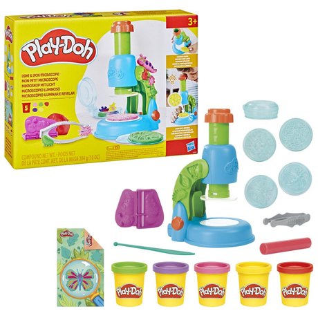 Play-Doh mikroskop sæt med modellervoks